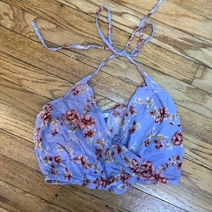 Floral crop tops